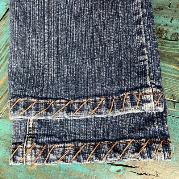 Y2K Foxy Jeans Cropped Straight Leg Jeans Size 29 - Picture 6 of 11